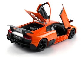 Автомобиль радиоуправляемый Meizhi Lamborghini LP670-4 SV 1:18 оранжевый - Фото №6
