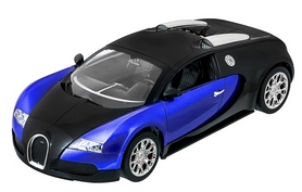 Автомобиль радиоуправляемый Meizhi Bugatti Veyron 1:14 синий - Фото №2