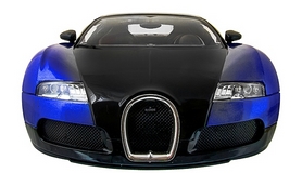 Автомобиль радиоуправляемый Meizhi Bugatti Veyron 1:14 синий - Фото №5