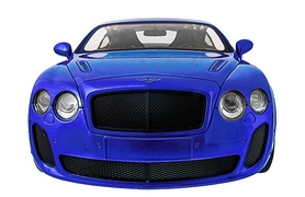 Автомобиль радиоуправляемый Meizhi Bentley Coupe 1:14 синий - Фото №5