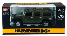 Автомобиль радиоуправляемый Meizhi Hummer H2 1:14 зеленый - Фото №8