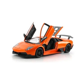 Автомобиль радиоуправляемый Meizhi Lamborghini LP670-4 SV 1:10 оранжевый - Фото №2