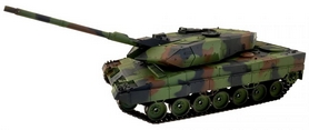 Танк радиоуправляемый Heng Long Leopard II A6 1:16 в металле с пневмопушкой и дымом - Фото №2