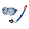 Набор для плавания (маска + трубка) Intex 55960 синий
