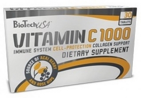 Комплекс витаминов BioTech USA Vitamin C 1000 (30 таблеток)