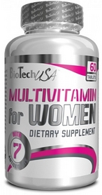 Комплекс витаминов и минералов BioTech USA Multivitamin for Women (60 таблеток) для женщин