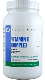 Комплекс витаминов Universal Nutrition Vitamin B Complex (100 таблеток)