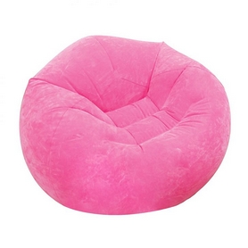 Кресло надувное Intex 68569 (107х104х69 см) розовое