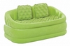 Диван надувной с подушками Intex 68573 (157х86х59 см) зеленый