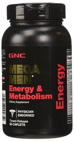 Комплекс витаминов и минералов Form Labs GNC Mega Men Energy & Metabolism (90 капсул)