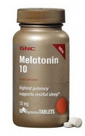 Комплекс витаминов Form Labs GNC Melatonin 10 (60 капсул)