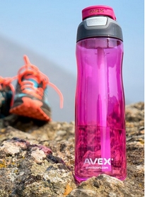 Бутылка спортивная Avex 71883 Wells 750 мл розовая - Фото №5