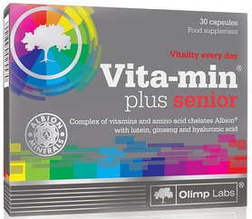 Комплекс вітамінів і мінералів Olimp Nutrition Vita-min plus senior (30 капсул)