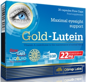 Комплекс витаминов для зрения Olimp Nutrition Gold Lutein (30 капсул)