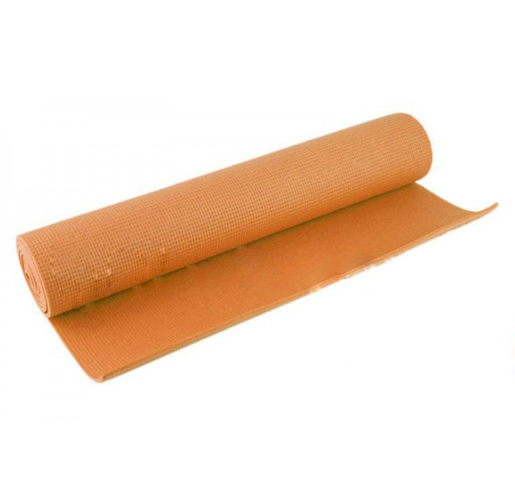 

Коврик для фитнеса Pro Supra Yoga Mat оранжевый 4 мм