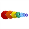 Диск обрезиненный олимпийский 2,5 кг Inter Atletika цветной - 51 мм