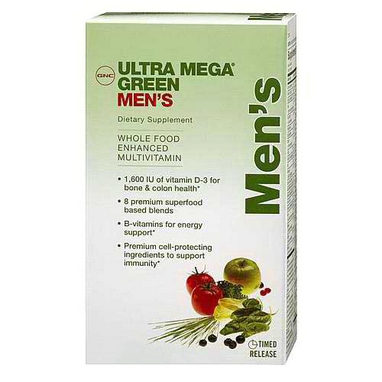 Комплекс витаминов и минералов Form Labs GNC Um Green Mens Multivitamin (60 капсул)