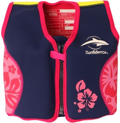 

Жилет плавательный Original Konfidence Jacket navy/pink/hibiscus - 6-7 г (KJ05-B-07), Розовый