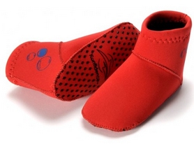 Шкарпетки неопренові для басейну і пляжу Konfidence Paddler червоні - Фото №2