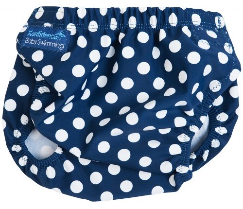 

Трусики для плавания Konfidence Aquanappies Navy Polka Dot, Узор