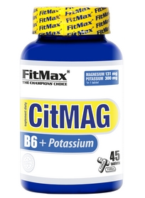 Комплекс витаминов и минералов FitMax CitMag B6+ Potassium (45 таблеток)