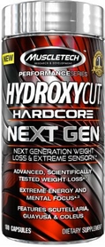 Жиросжигатель MuscleTech Hydroxycut Hardcore Next Gen (100 капсул)