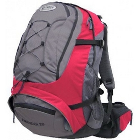Рюкзак спортивный Terra Incognita FreeRider 22 л красный/серый