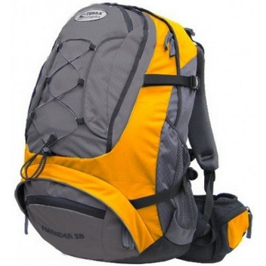 Рюкзак спортивный Terra Incognita FreeRide 35 л желтый/серый