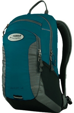 Рюкзак спортивный Terra Incognita Smart 14 бирюзовый/серый