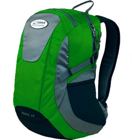 Рюкзак міський Terra Incognita Trace 28 зелений / сірий