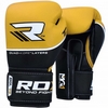 Перчатки боксерские RDX Quad Kore Yellow