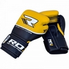 Перчатки боксерские RDX Quad Kore Yellow - Фото №2