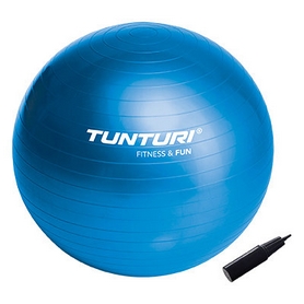 Распродажа*! Мяч для фитнеса (фитбол) Tunturi Gymball 75 см синий