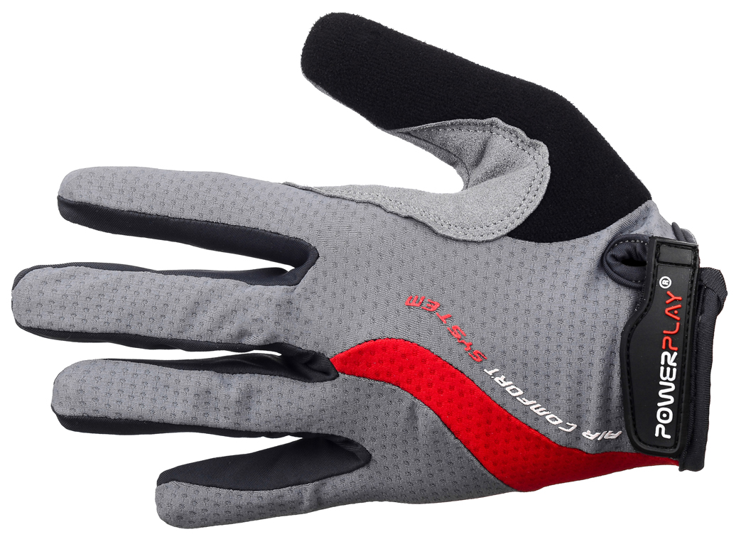 

Перчатки велосипедные PowerPlay Mens 6554 B, Серый