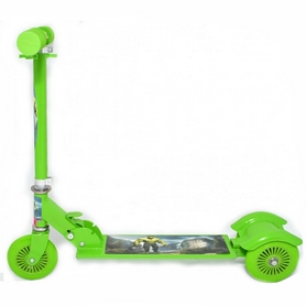 Самокат трехколесный Scooter F-580 зеленый