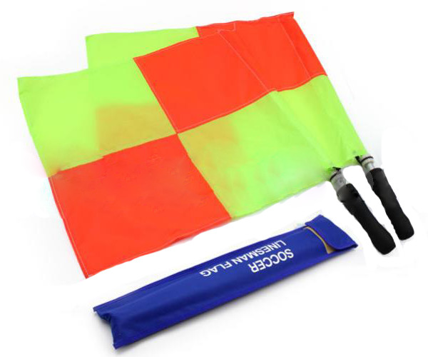 

Флажки судейские Soccer (полиэстер, синий PVC-чехол), 2 шт (C-4948), Зеленый