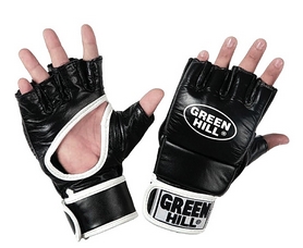 Рукавички для бойового самбо Green Hill MMB-0017r чорні
