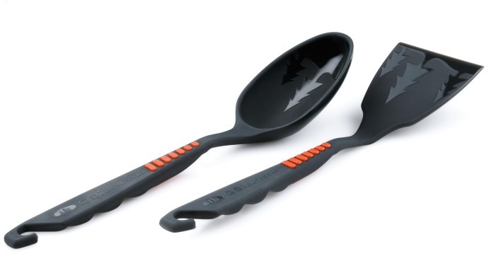 

Набор (лопатка+лопатка) GSI Outdoor Pack Spoon/Spatula Set, Черный