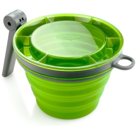 

Кружка складная GSI Outdoors Collapsible Fairshare MUG 651 мл зеленая, Зеленый