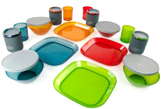

Набор посуды GSI Outdoors Infinity 4 Person Deluxe Tableset, Разноцветный