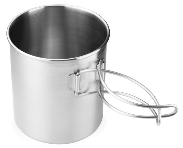 

Кружка GSI Outdoors Glacier Stainless Bottle Cup Large 710 мл, Серый