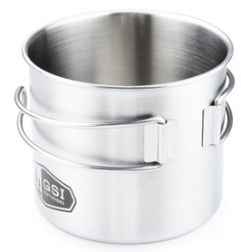 Кружка GSI Outdoors Glacier Stainless Bottle Cup/Pot 600 мл - Фото №2