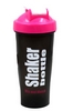 Шейкер Smart Shake 600 мл черно-розовый
