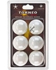 Набор мячей для настольного тенниса Torneo Invite 40 мм белые (6 шт)