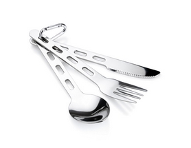 Набір посуду (ніж, виделка, ложка) GSI Outdoors Ring Cutlery Set 61003