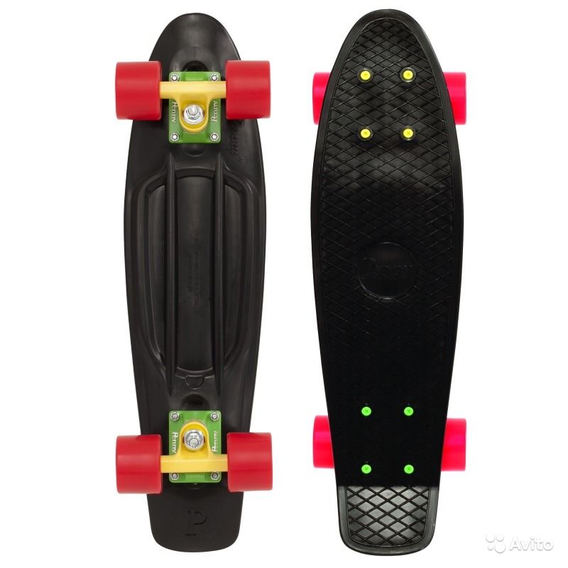 

Пенни борд Penny Original Fish SK-401-5 черный/желтый/красный