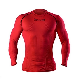 Футболка компресійна з довгим рукавом Peresvit 3D Performance Rush Compression T-Shirt Red