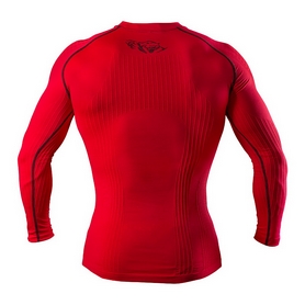 Футболка компресійна з довгим рукавом Peresvit 3D Performance Rush Compression T-Shirt Red - Фото №3