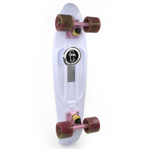 

Пенни борд Penny Swirl Fish SK-404-18 белый