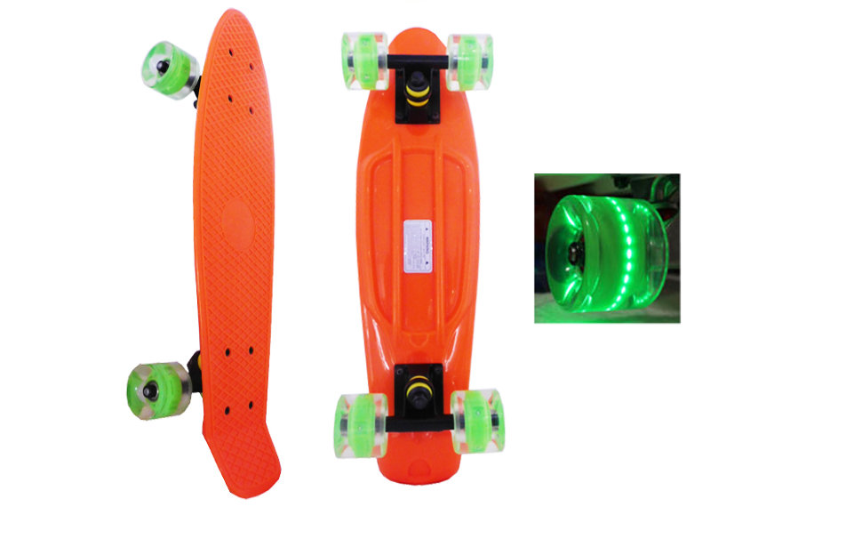 

Пенни борд Penny Wheels Fish SK-405-3 оранжевый